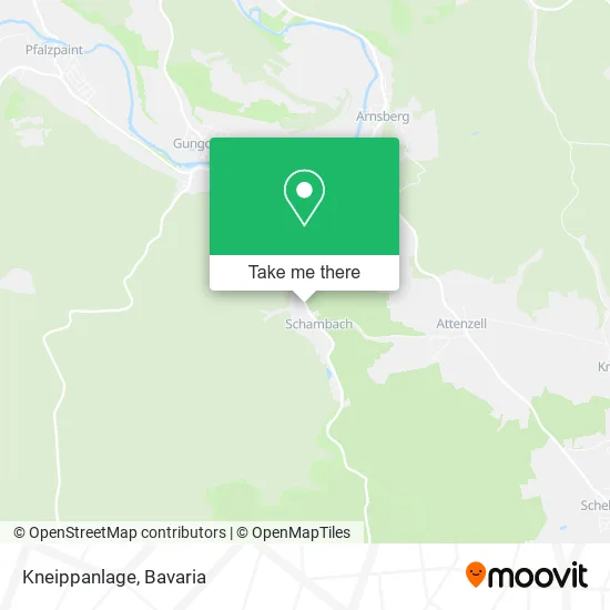 Карта Kneippanlage