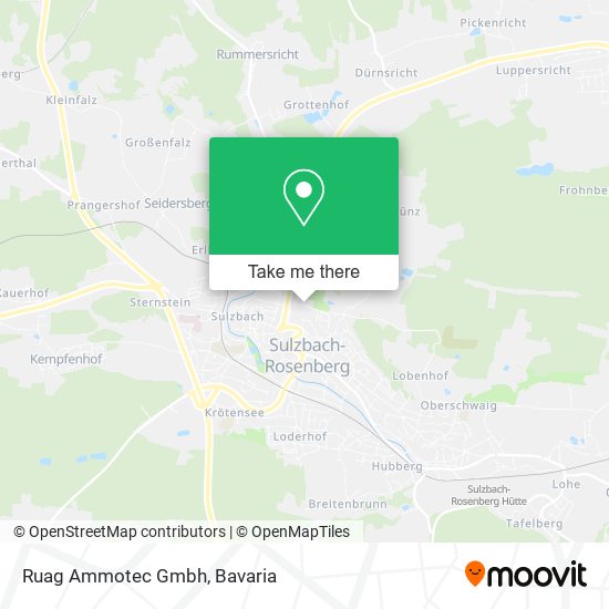 Ruag Ammotec Gmbh map