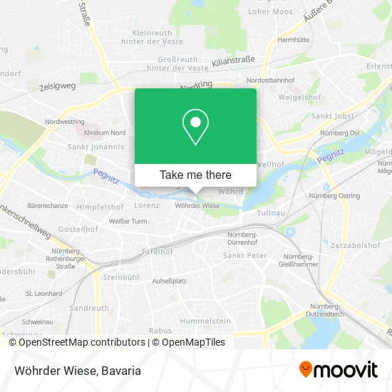 Карта Wöhrder Wiese