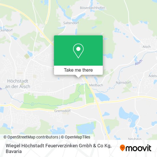 Wiegel Höchstadt Feuerverzinken Gmbh & Co Kg map
