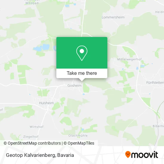 Карта Geotop Kalvarienberg