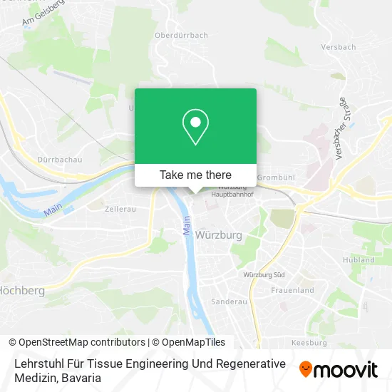 Карта Lehrstuhl Für Tissue Engineering Und Regenerative Medizin