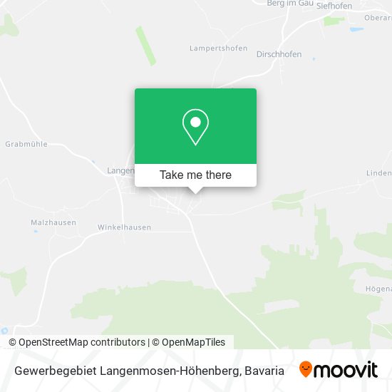 Gewerbegebiet Langenmosen-Höhenberg map