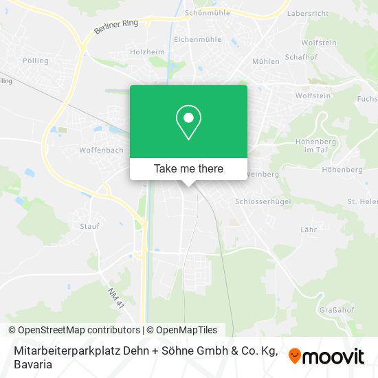 Mitarbeiterparkplatz Dehn + Söhne Gmbh & Co. Kg map