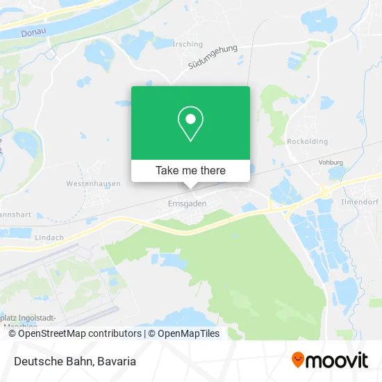 Карта Deutsche Bahn
