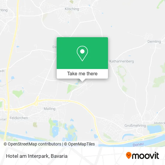 Карта Hotel am Interpark
