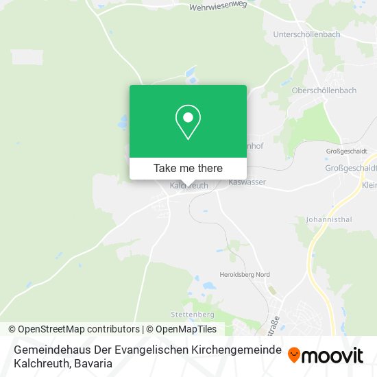 Gemeindehaus Der Evangelischen Kirchengemeinde Kalchreuth map