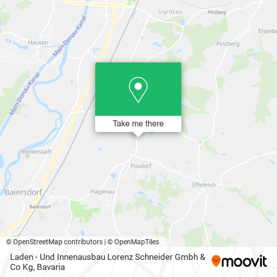 Laden - Und Innenausbau Lorenz Schneider Gmbh & Co Kg map