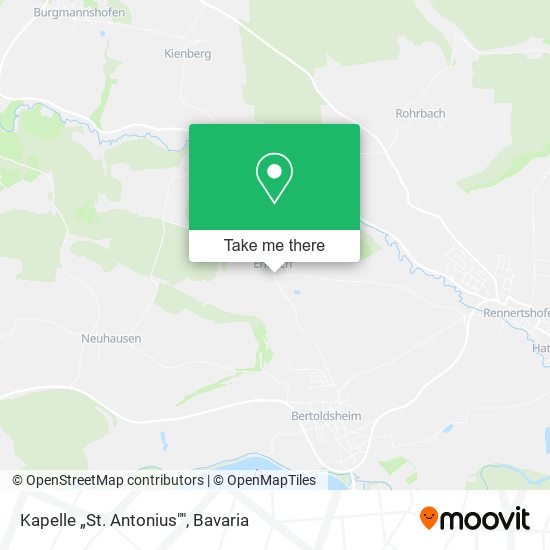 Kapelle „St. Antonius"" map