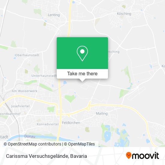 Carissma Versuchsgelände map
