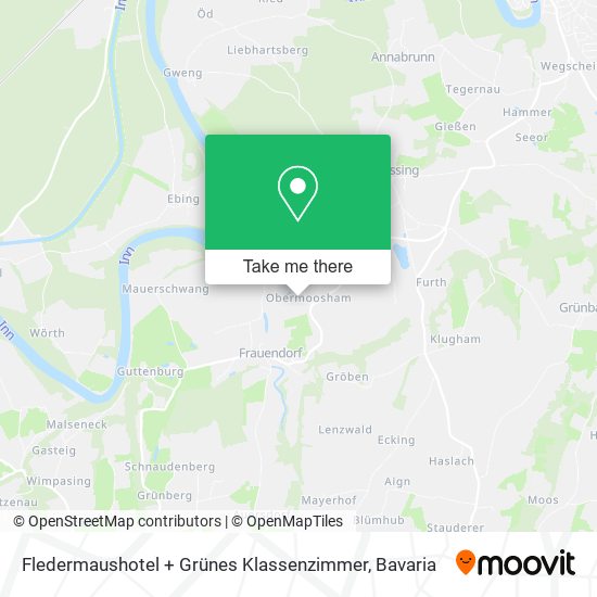 Карта Fledermaushotel + Grünes Klassenzimmer