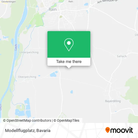 Карта Modellflugplatz