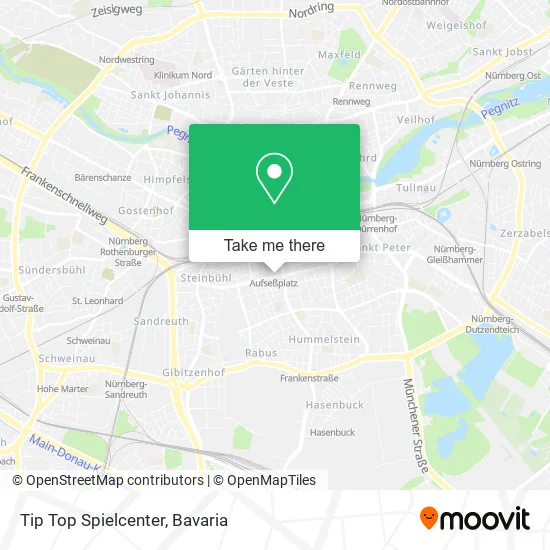 Карта Tip Top Spielcenter