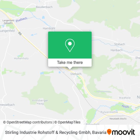 Stirling Industrie Rohstoff & Recycling Gmbh map