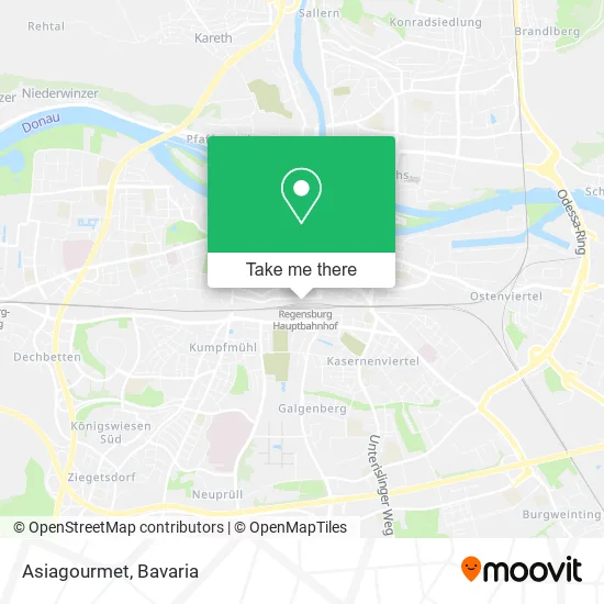Карта Asiagourmet