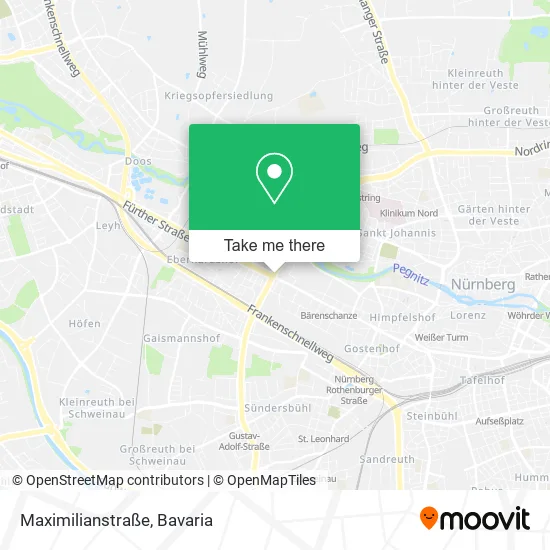 Карта Maximilianstraße