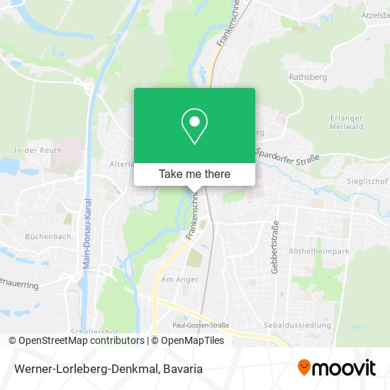 Карта Werner-Lorleberg-Denkmal
