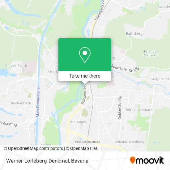 Карта Werner-Lorleberg-Denkmal