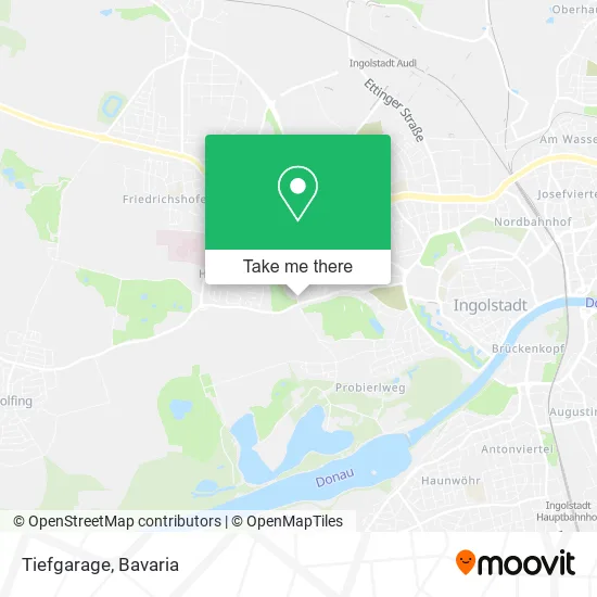 Карта Tiefgarage