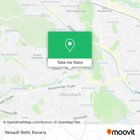 Карта Renault Wehr