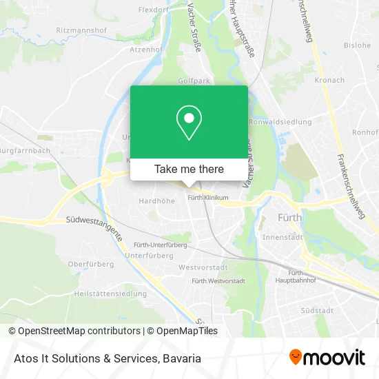 Карта Atos It Solutions & Services