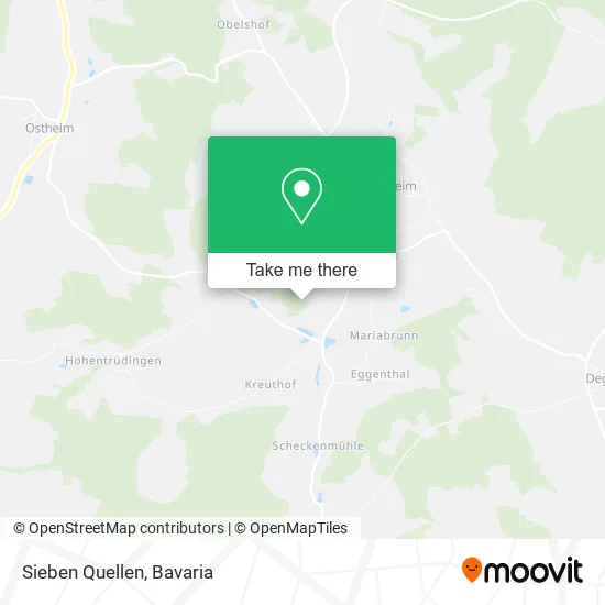 Карта Sieben Quellen