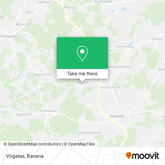 Карта Vögelas