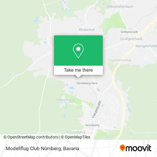 Карта Modellflug Club Nürnberg