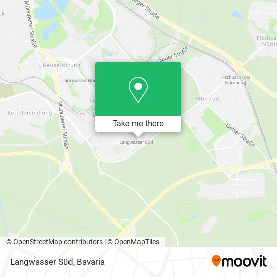 Карта Langwasser Süd