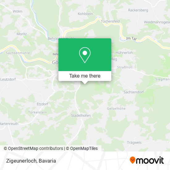 Карта Zigeunerloch