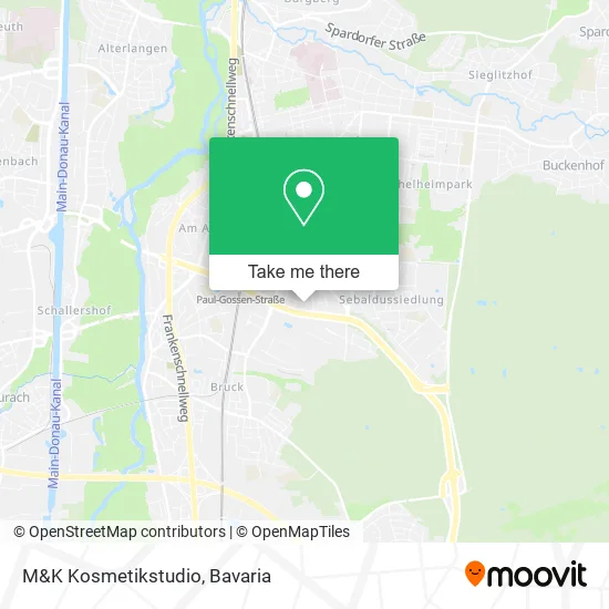 Карта M&K Kosmetikstudio