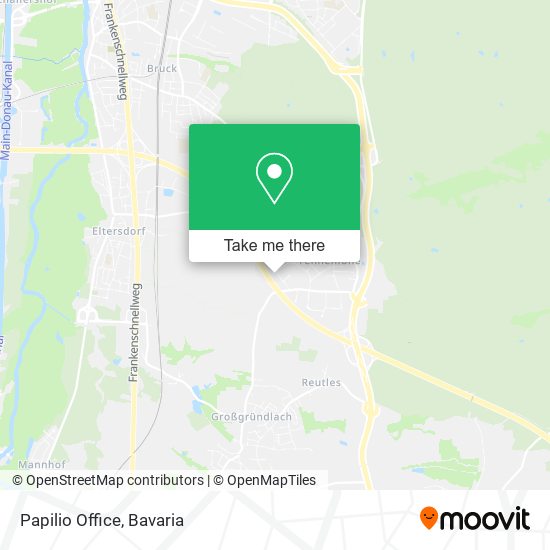 Papilio Office map