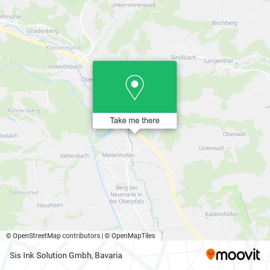 Sis Ink Solution Gmbh map