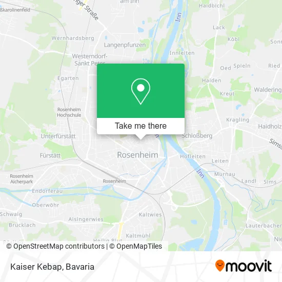 Карта Kaiser Kebap