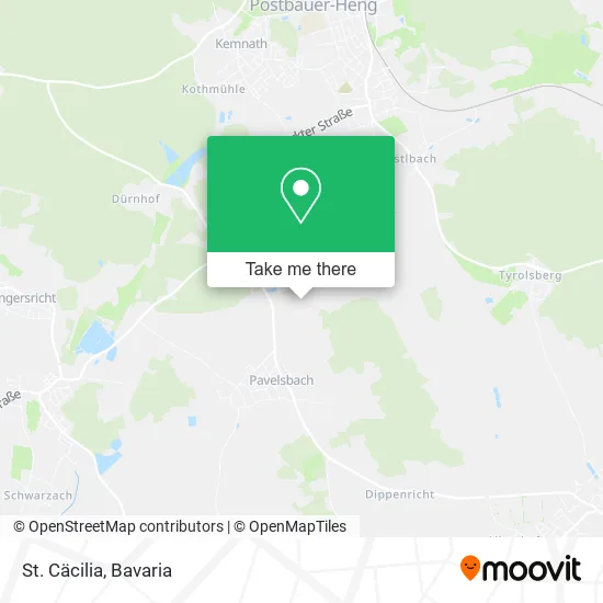 Карта St. Cäcilia