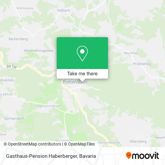 Gasthaus-Pension Haberberger map