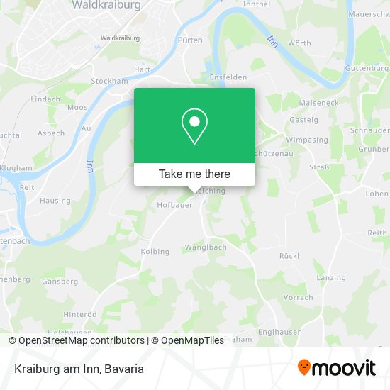 Kraiburg am Inn map