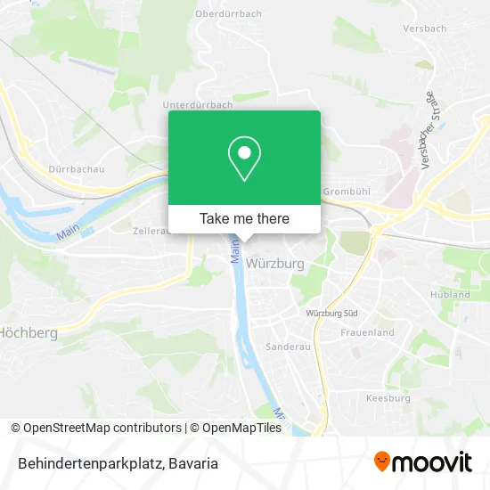 Карта Behindertenparkplatz