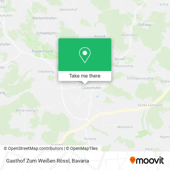 Карта Gasthof Zum Weißen Rössl