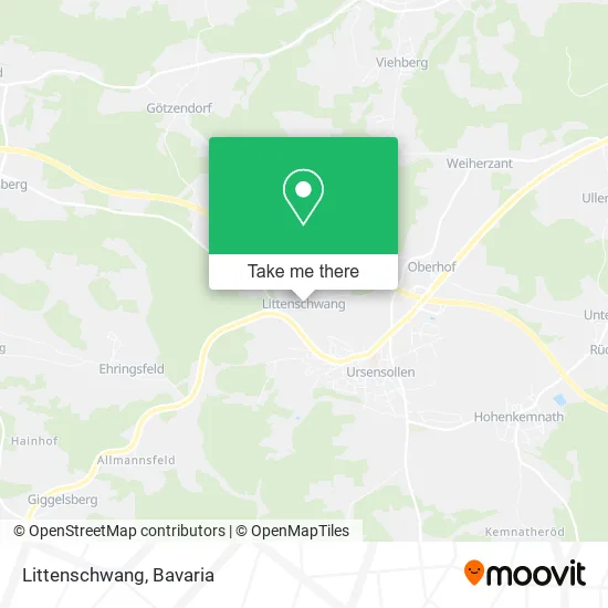 Карта Littenschwang