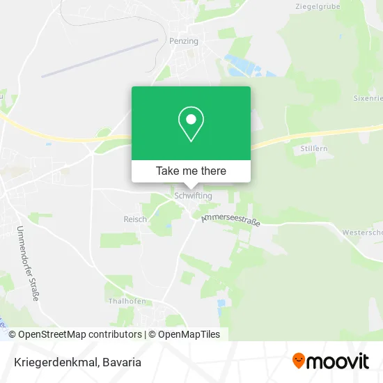 Карта Kriegerdenkmal