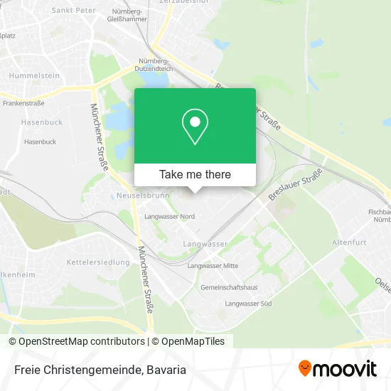 Карта Freie Christengemeinde