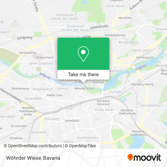 Карта Wöhrder Wiese