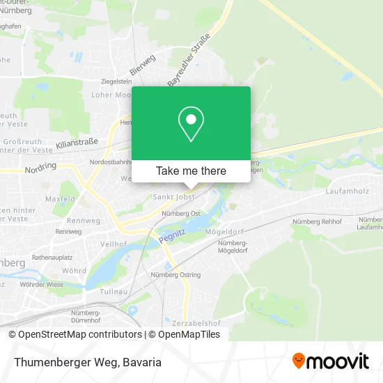 Карта Thumenberger Weg