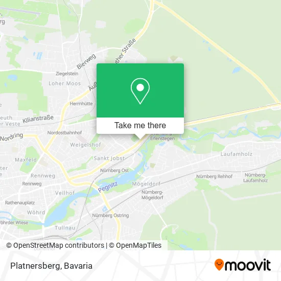 Карта Platnersberg