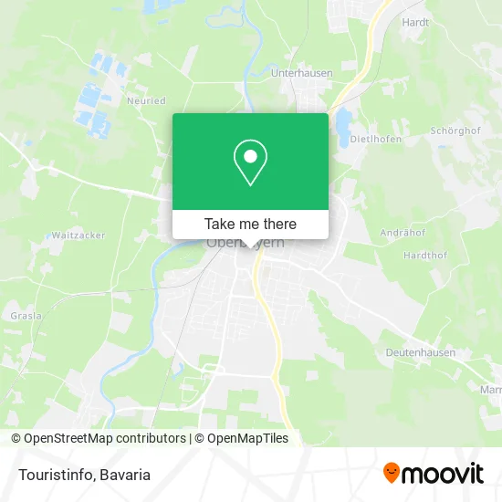 Карта Touristinfo