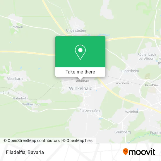 Карта Filadelfia