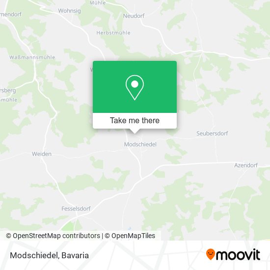 Modschiedel map