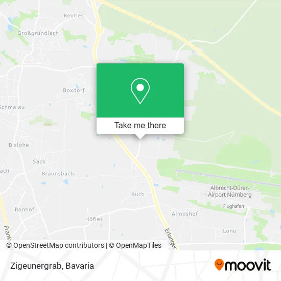Карта Zigeunergrab