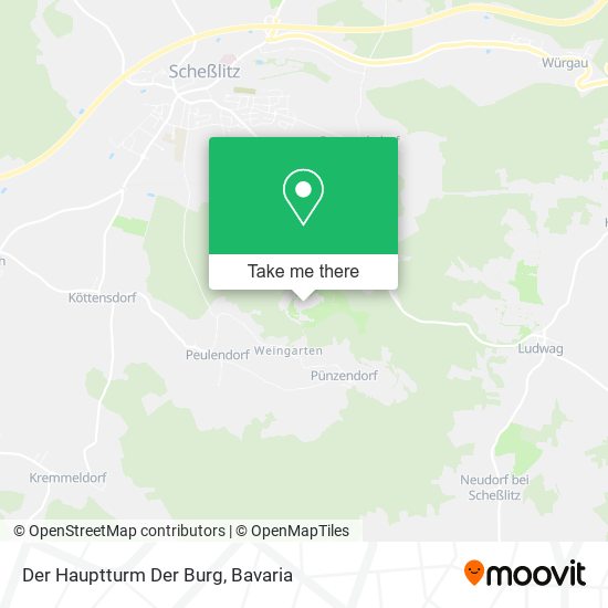 Der Hauptturm Der Burg map